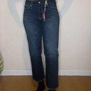 High Rise Ankle Straight Levi’s